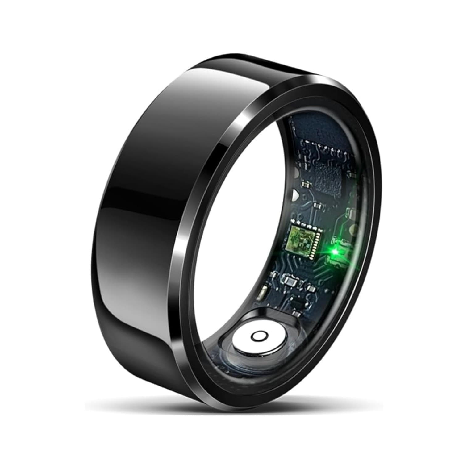 TECHMADE TM-NEXA-BK12 Smartring con Charging Box Black TG 12 21.6mm - 3