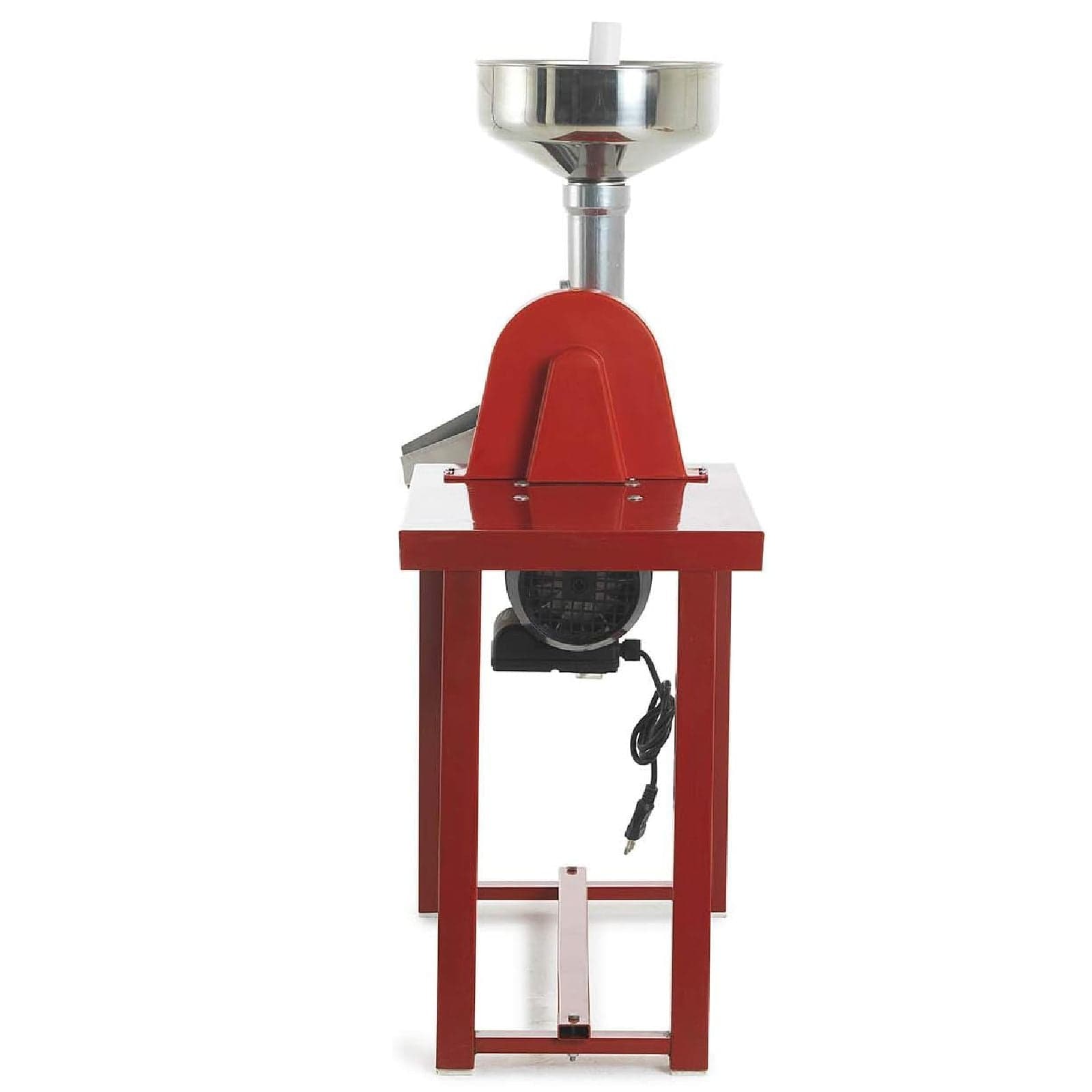 Spremipomodoro con banchetto collo alto "LC Inox" corpo macchina e ghiera in alluminio - 2