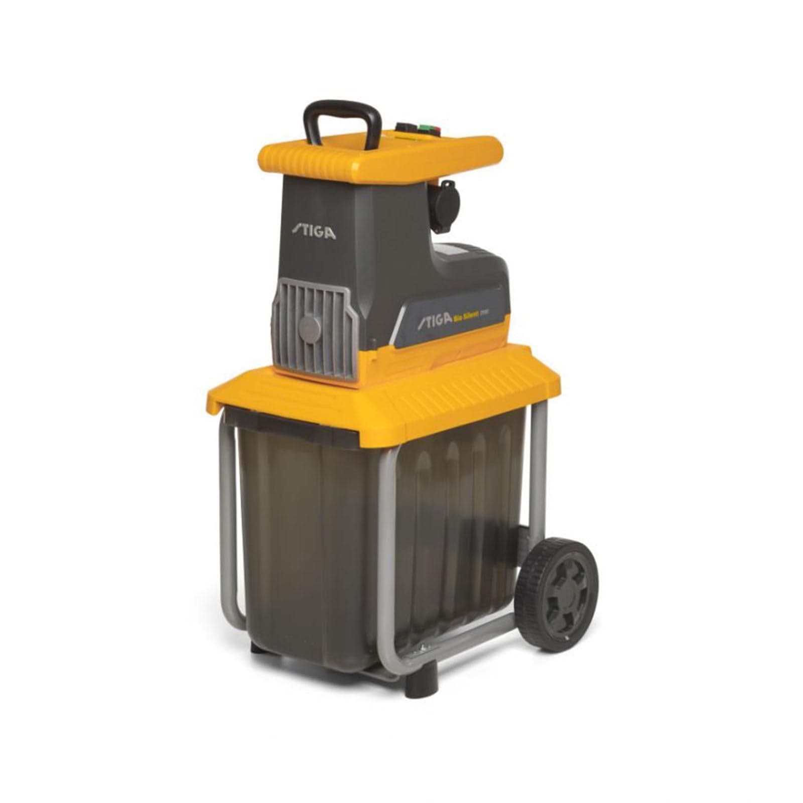 Biotrituratore elettrico a rulli "Bio Silent 2500 w" per polloni, residui vegetali e rami fino a 40mm - 3
