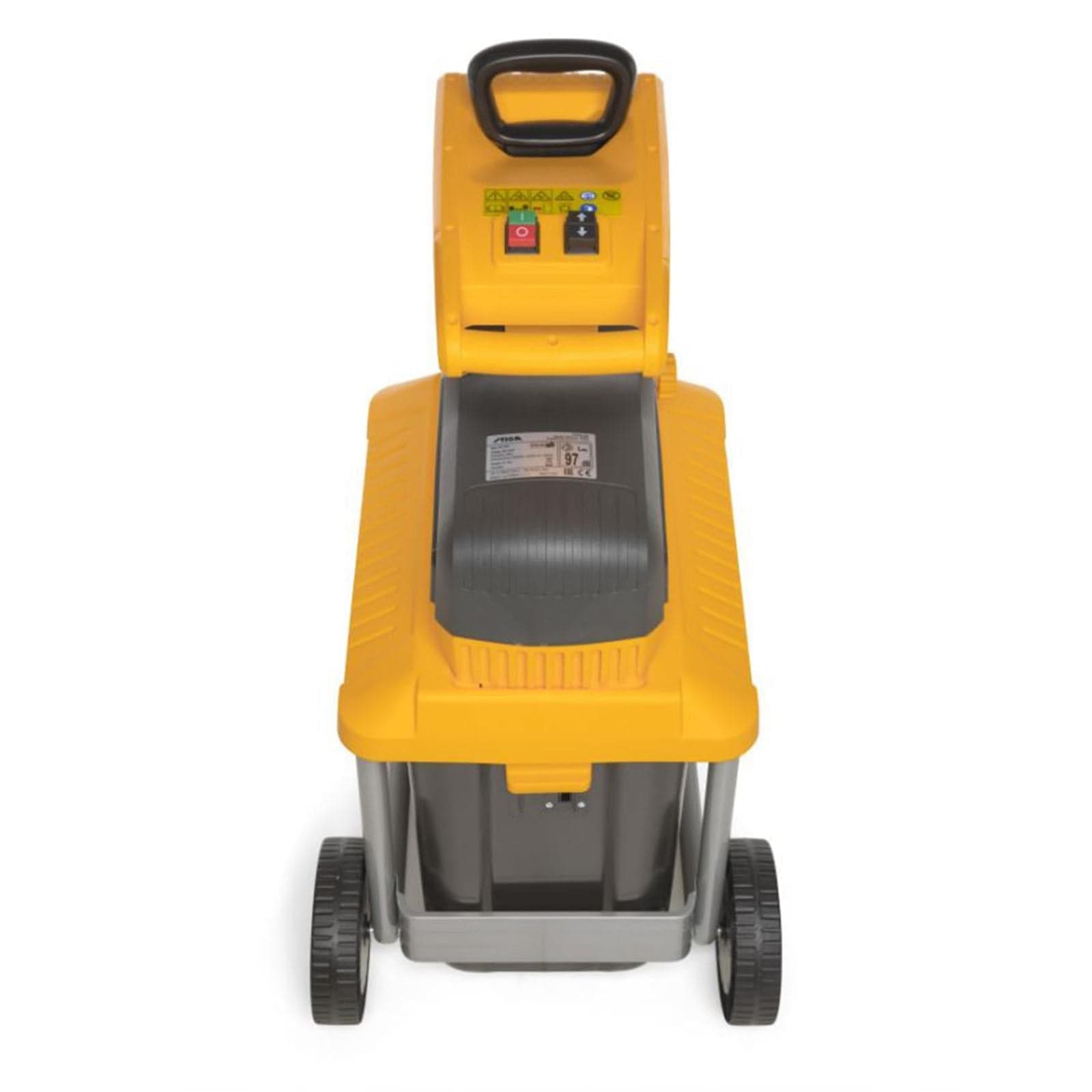 Biotrituratore elettrico a rulli "Bio Silent 2500 w" per polloni, residui vegetali e rami fino a 40mm - 5