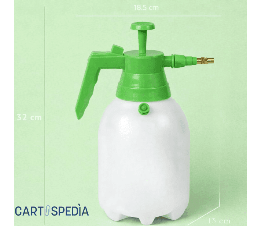 Cartospedìa - Spruzzatore a Pressione 3 Litri con Ugello Regolabile  e Valvola di Sicurezza per Giardino e Casa - 3