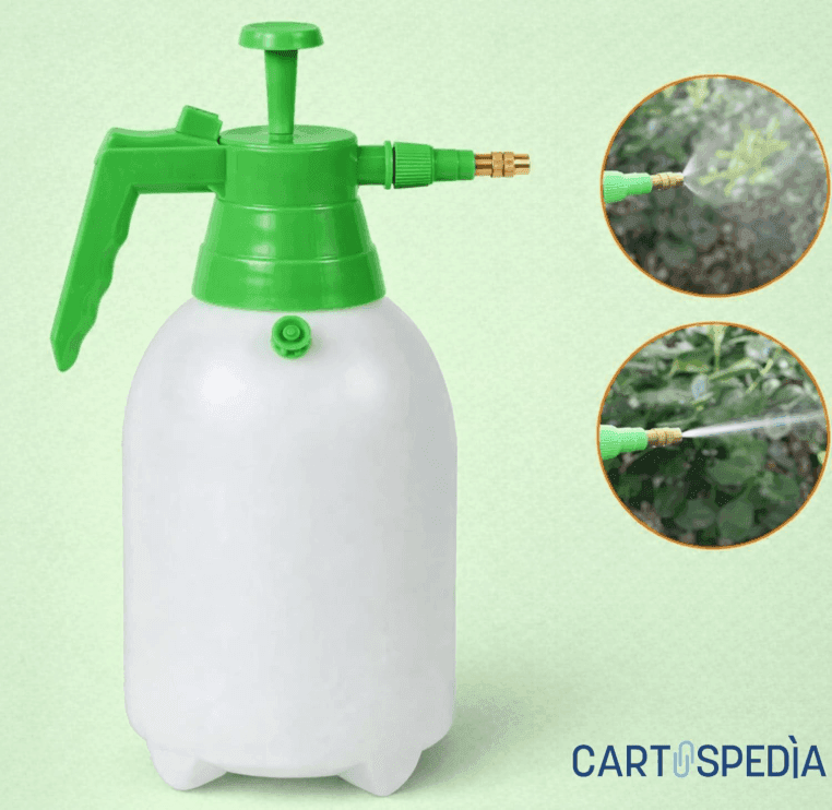 Cartospedìa - Spruzzatore a Pressione 3 Litri con Ugello Regolabile  e Valvola di Sicurezza per Giardino e Casa - 7