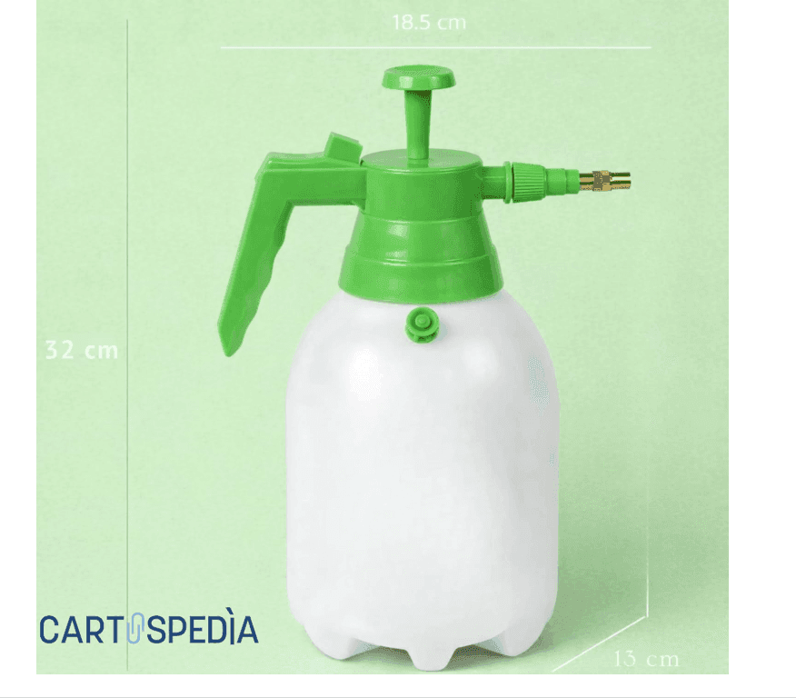 Cartospedìa - Spruzzatore a Pressione 1,5 Litri con Ugello Regolabile  per Giardino e Casa - 5