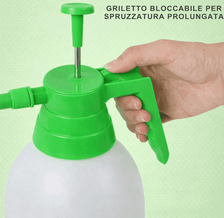 Cartospedìa - Spruzzatore a Pressione 1,5 Litri con Ugello Regolabile  per Giardino e Casa - 6