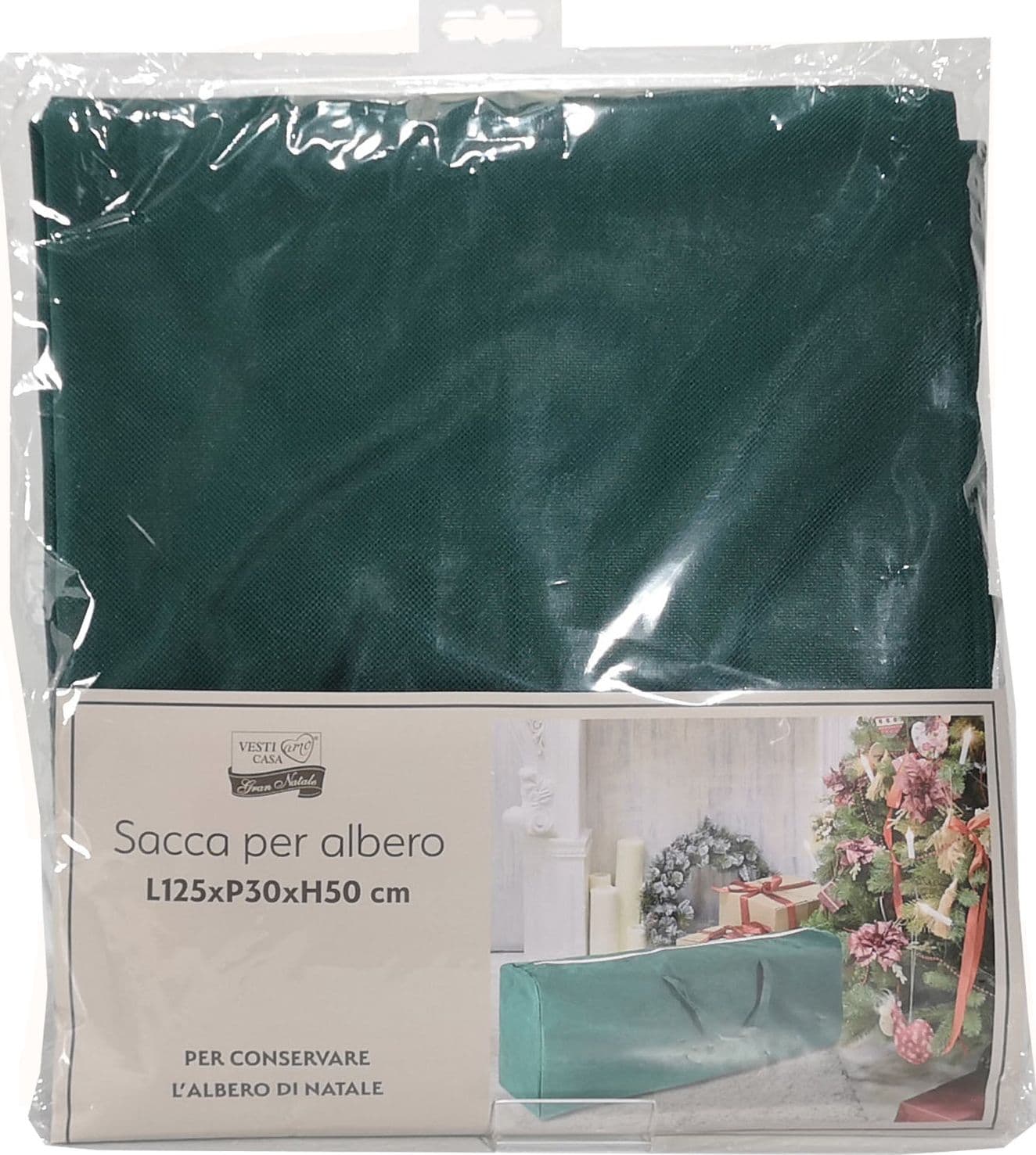 Custodia per albero di Natale sacca rettangolare con manici per stoccaggio invernale - 4