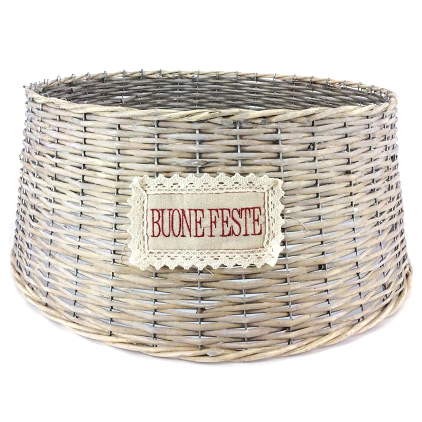Cesta copri base per Albero di Natale sottoalbero in vimini Ø 65 cm - 6