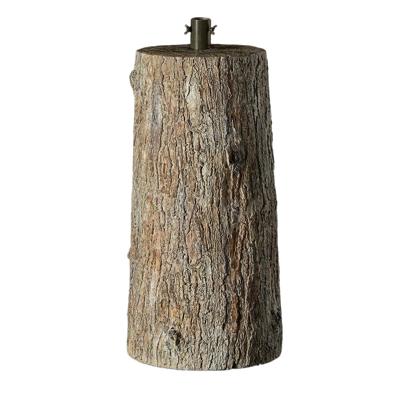 Base effetto tronco per albero di Natale con supporto in metallo - 14
