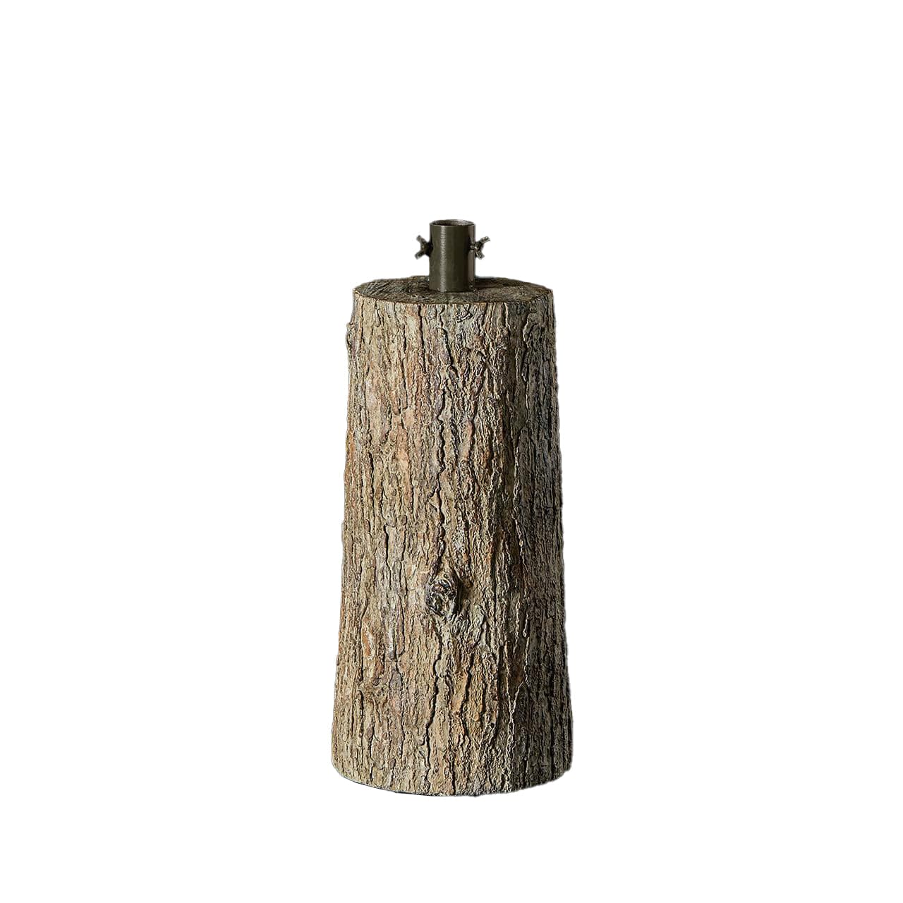 Base effetto tronco per albero di Natale con supporto in metallo - 11