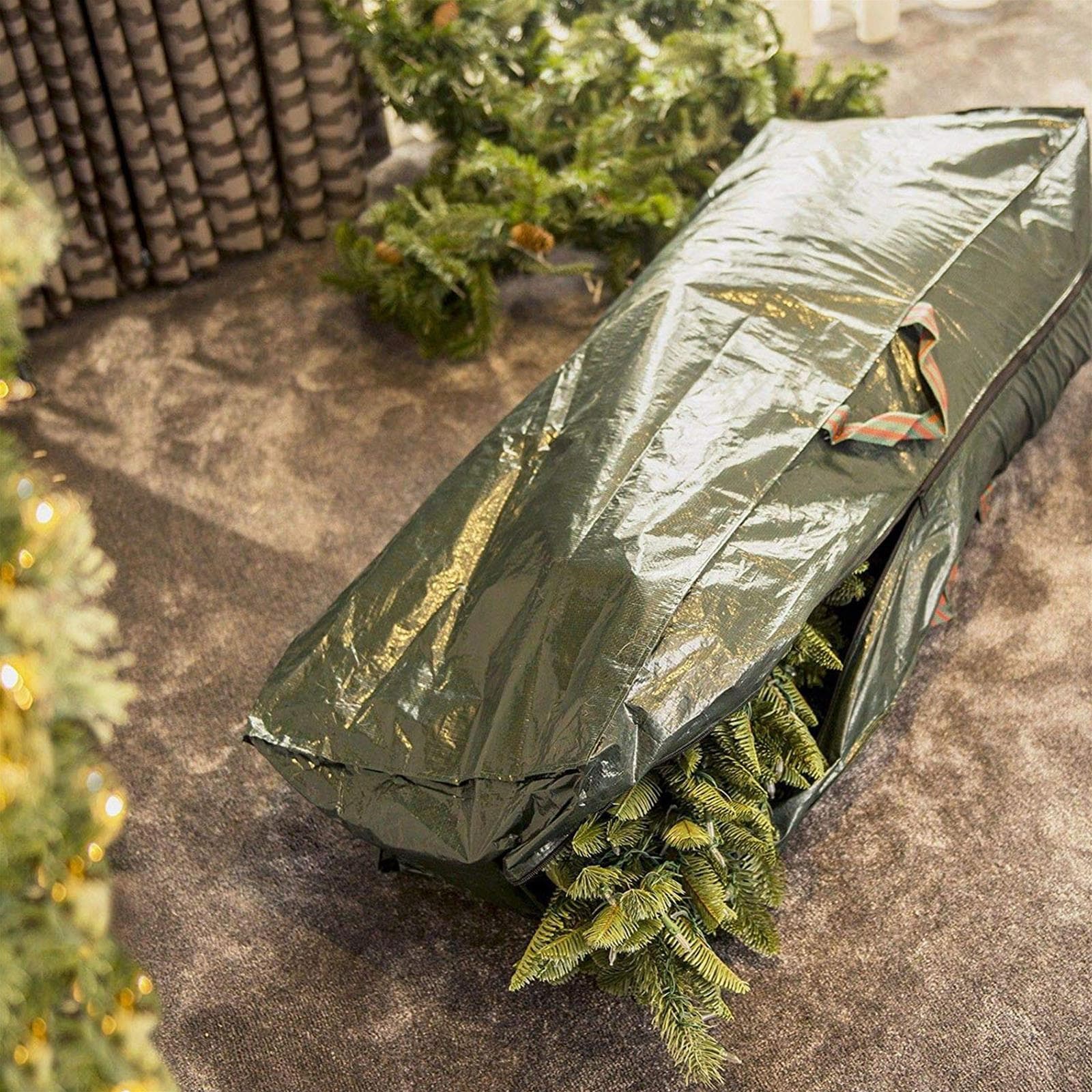 Custodia per albero di natale borsa con manici per stoccaggio invernale - 3