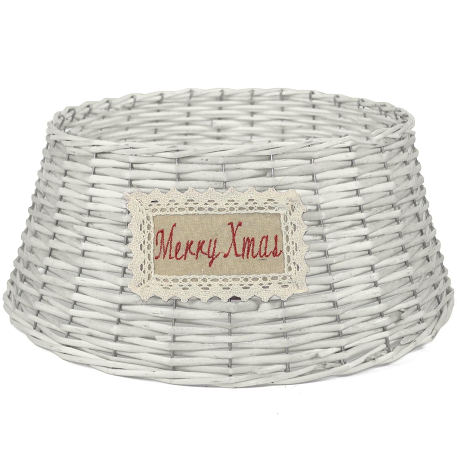 Cesta copri base per Albero di Natale sottoalbero in vimini Ø 54 cm - 8