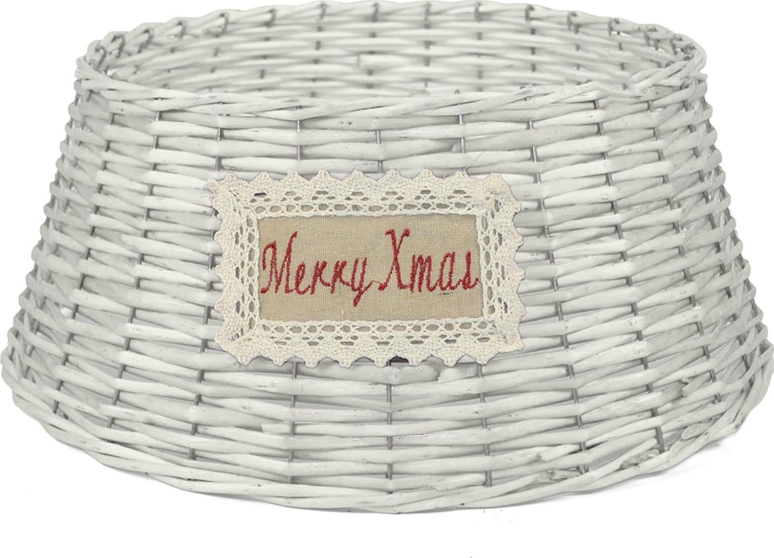 Cesta copri base per Albero di Natale sottoalbero in vimini Ø 54 cm - 6