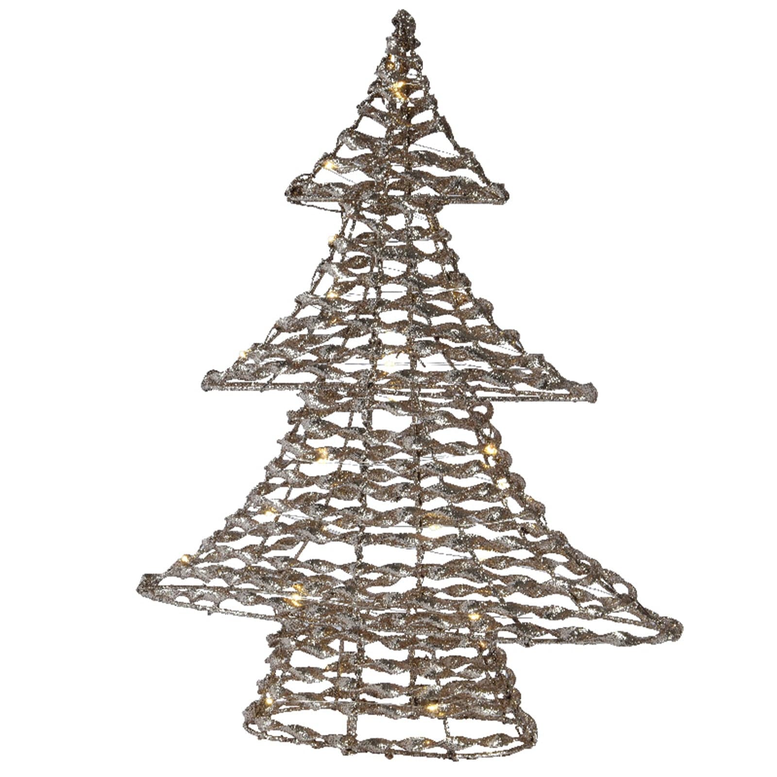 Alberello luminoso a Led luce calda decorazione per interno - 4