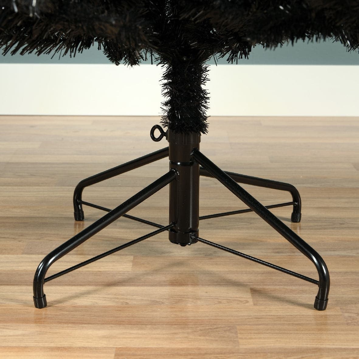 Albero di Natale nero "Berlin" in PE Effetto Real Touch + PVC h 210 cm - 3