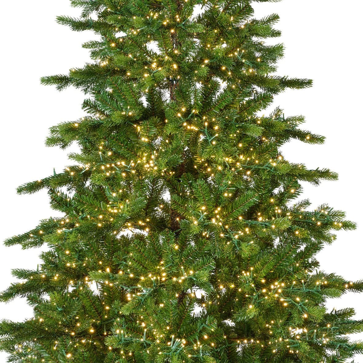 Albero di natale "Galloway" in PE Effetto Real Touch di Altissima qualità con LED - 3
