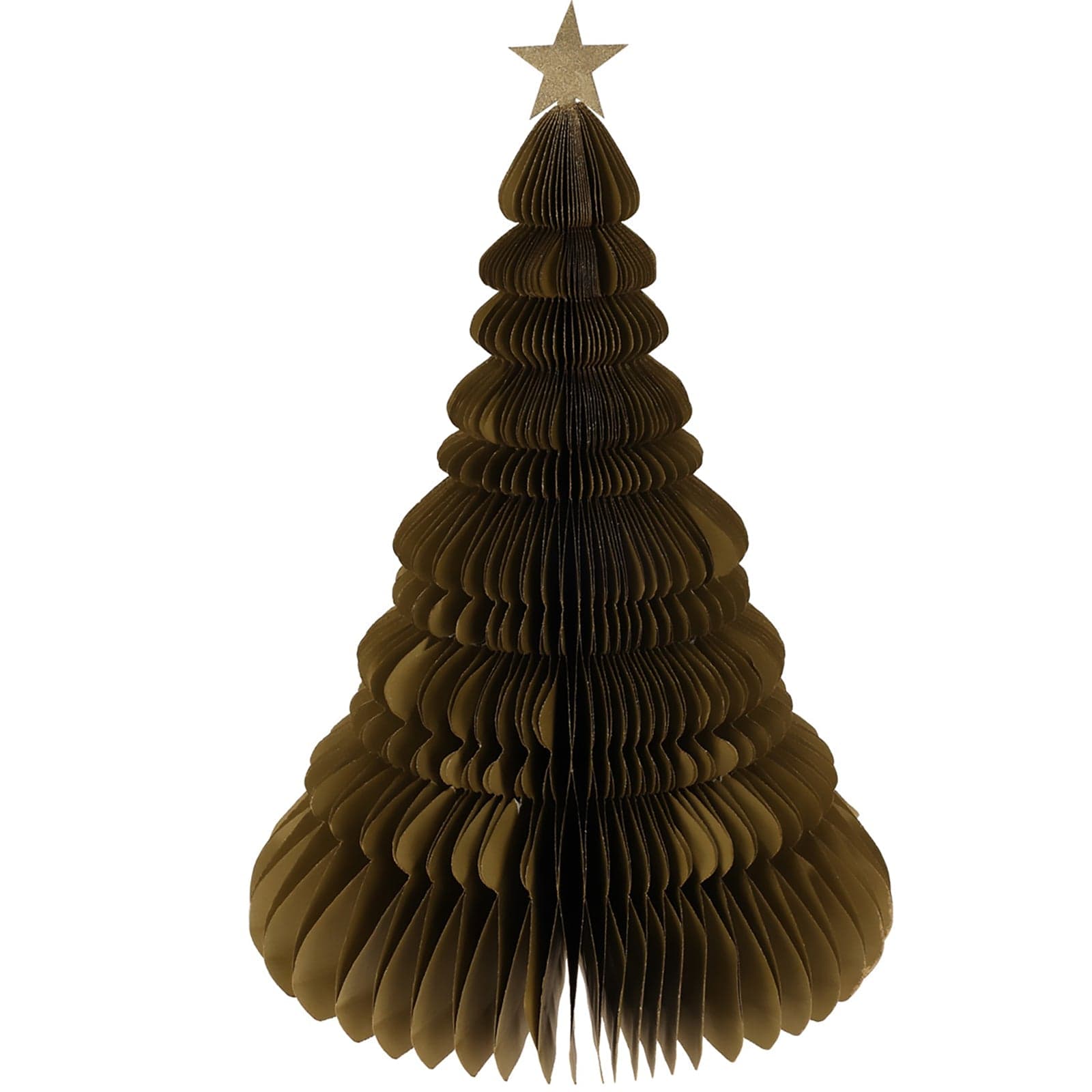 Alberello di Natale in carta, decorazione natalizia per interno, da 40 cm - 18
