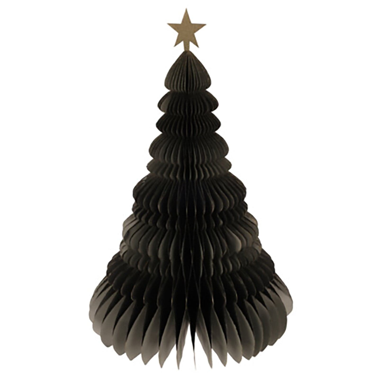 Alberello di Natale in carta, decorazione natalizia per interno, da 40 cm - 21