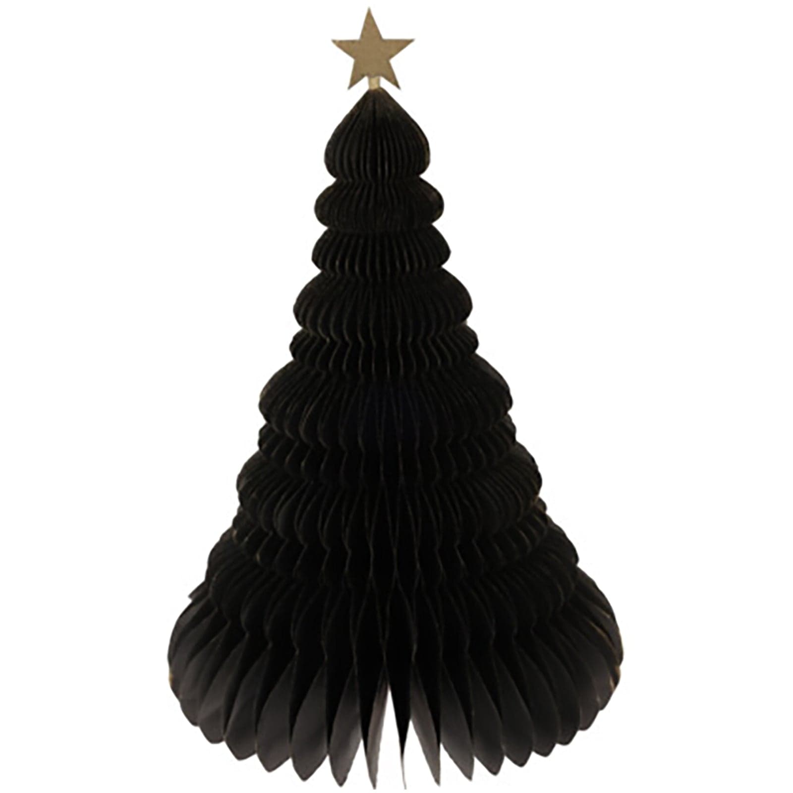 Alberello di Natale in carta, decorazione natalizia per interno, da 40 cm - 22