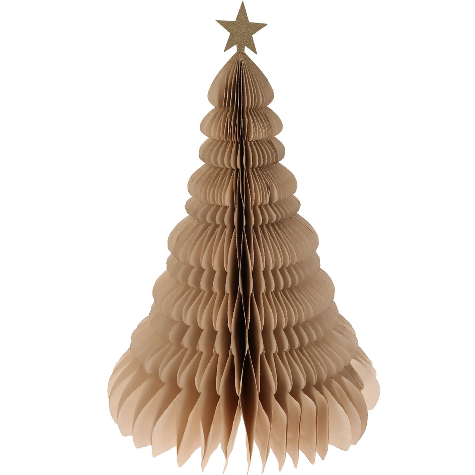 Alberello di Natale in carta, decorazione natalizia per interno, da 40 cm - 14