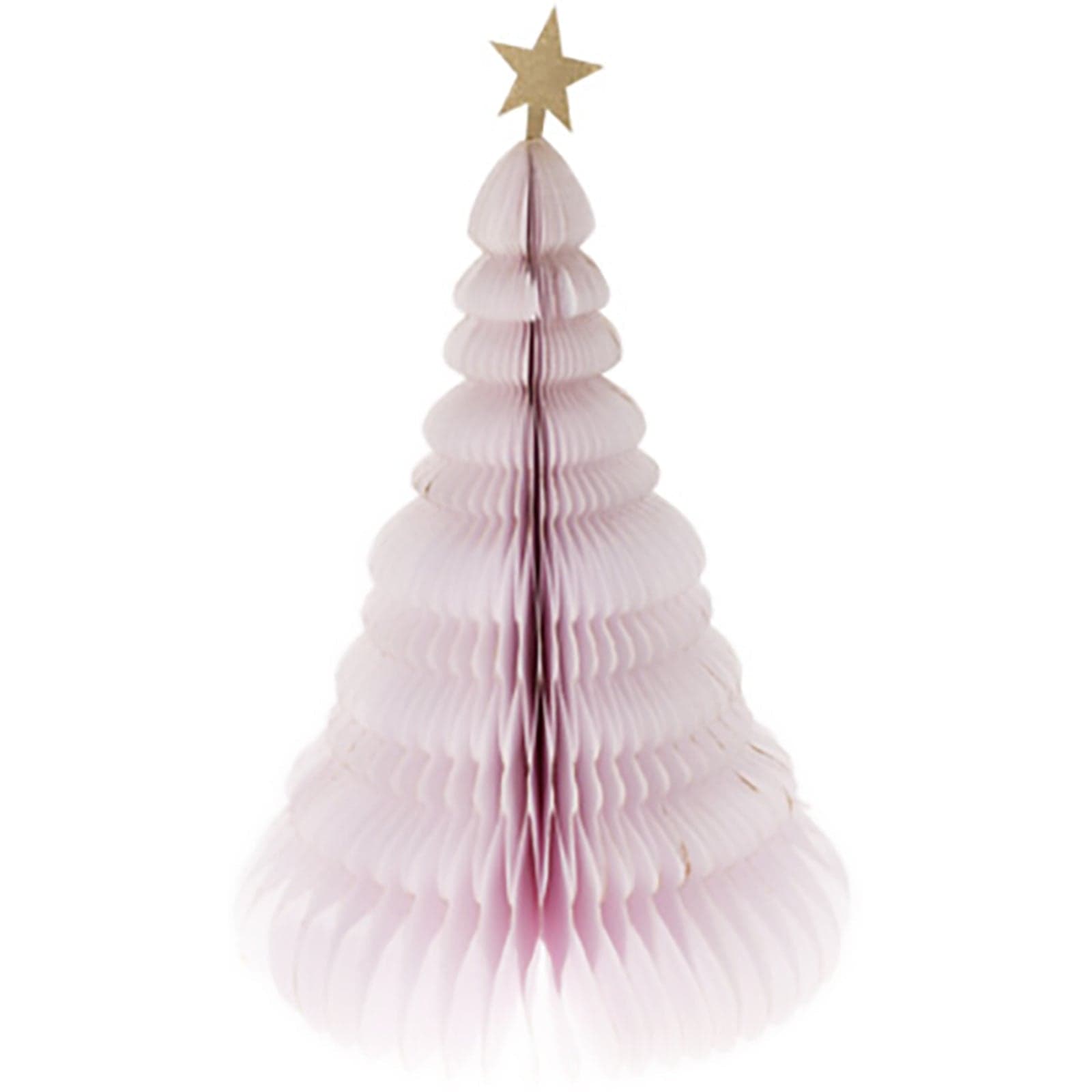 Alberello di Natale in carta, decorazione natalizia per interno, da 40 cm - 15