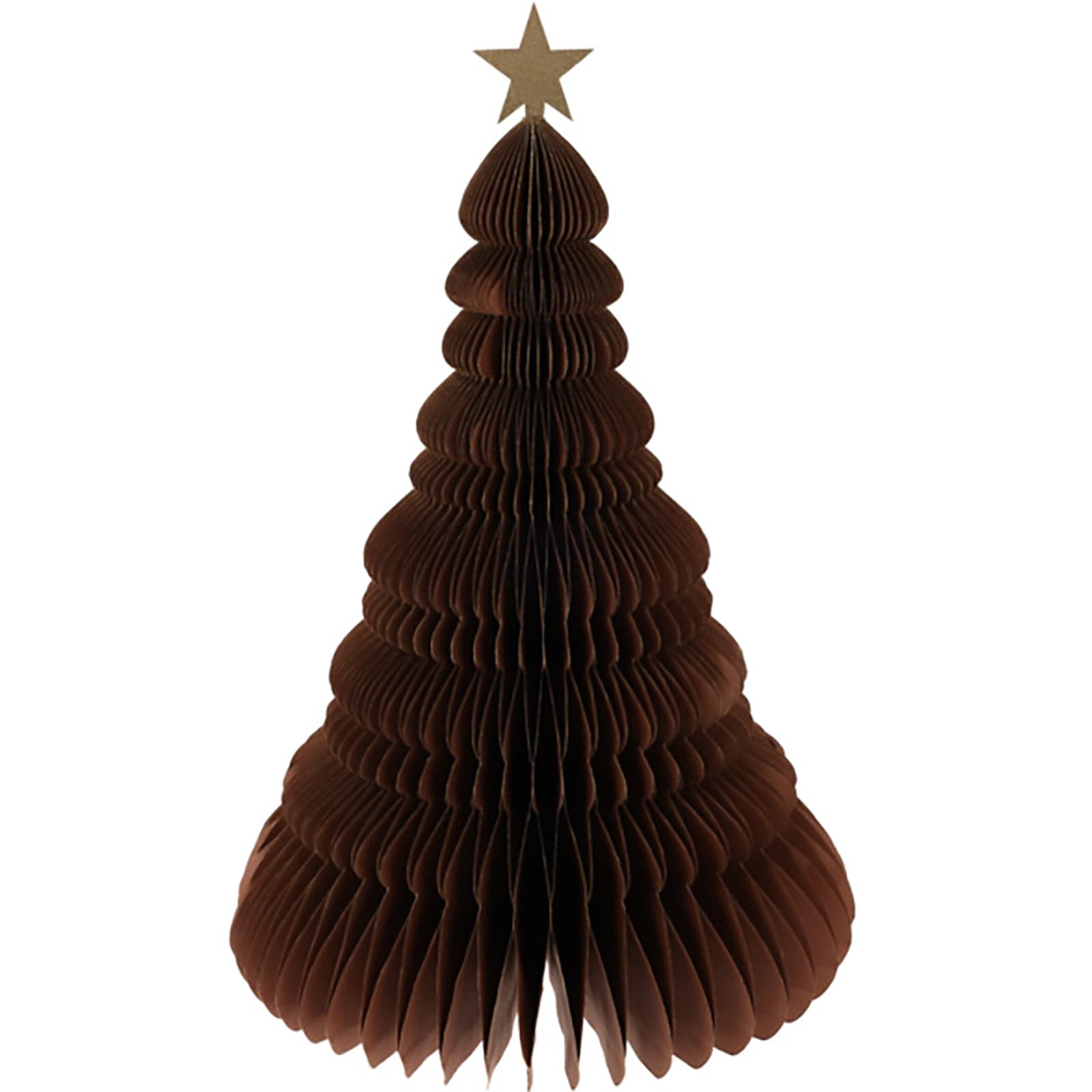 Alberello di Natale in carta, decorazione natalizia per interno, da 40 cm - 17