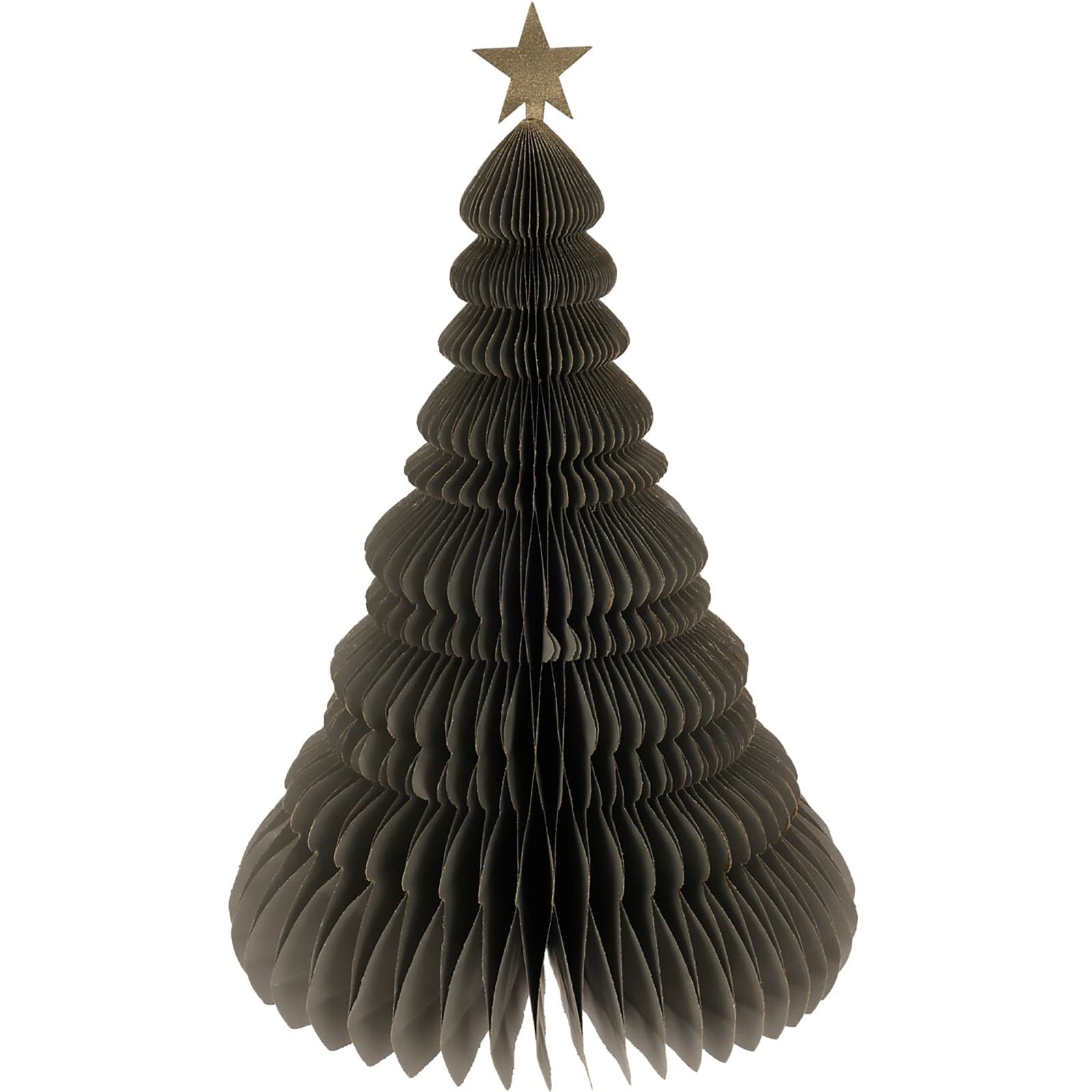 Alberello di Natale in carta, decorazione natalizia per interno, da 40 cm - 9