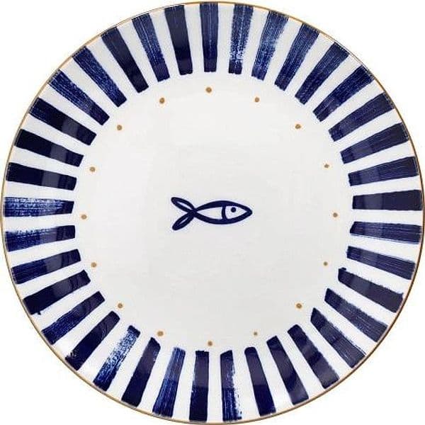Servizio piatti 18 pezzi Sardinia Porcellana Blu - 7