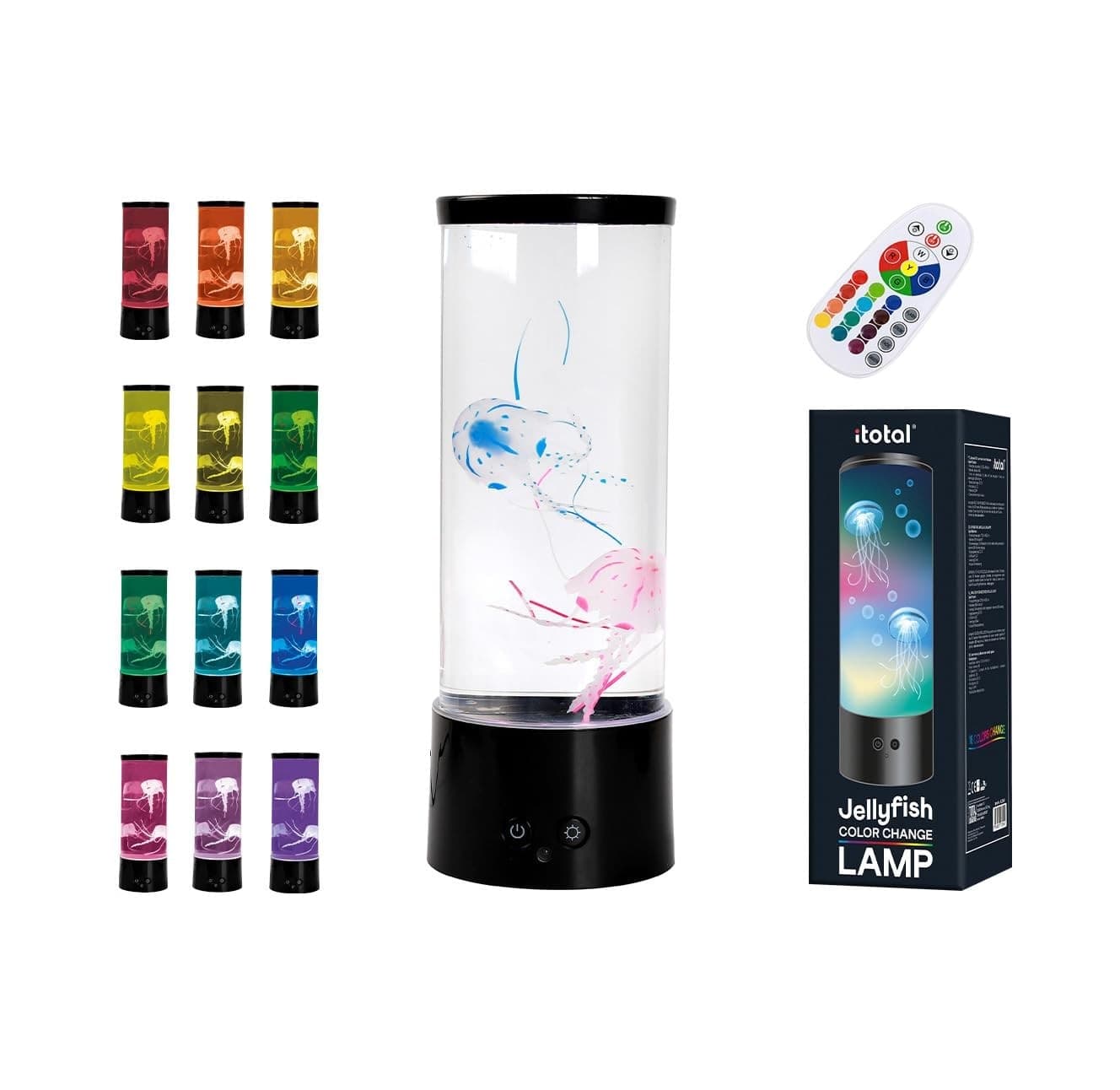 I-TOTAL® - Elegante Lampada Medusa a LED con Telecomando Cambia Colori per Creare Atmosfere Uniche - 16 Colori - 2