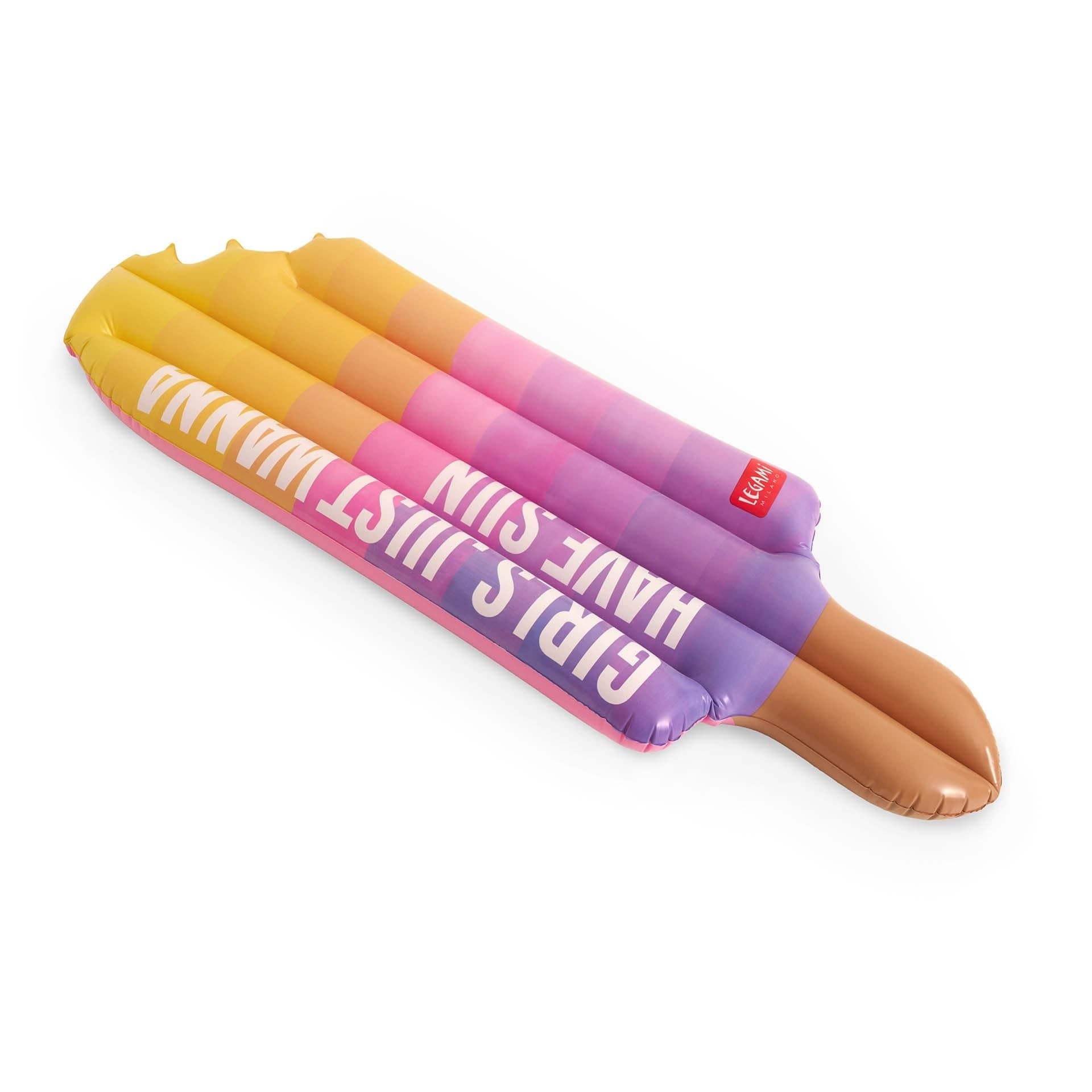 Legami - Materassino Mare Gonfiabile Singolo  Ice Pop - 2