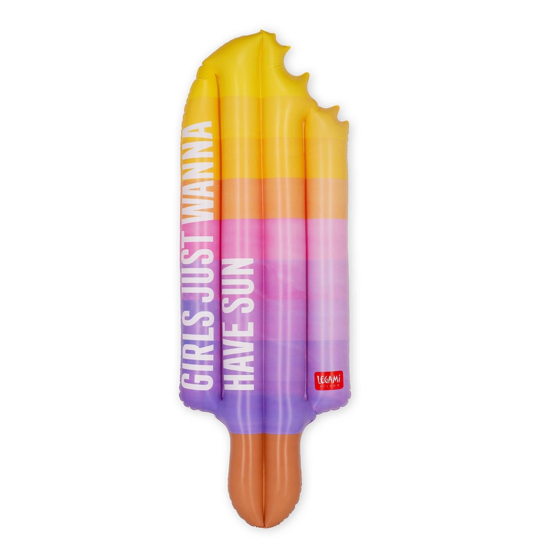 Legami - Materassino Mare Gonfiabile Singolo  Ice Pop - 5