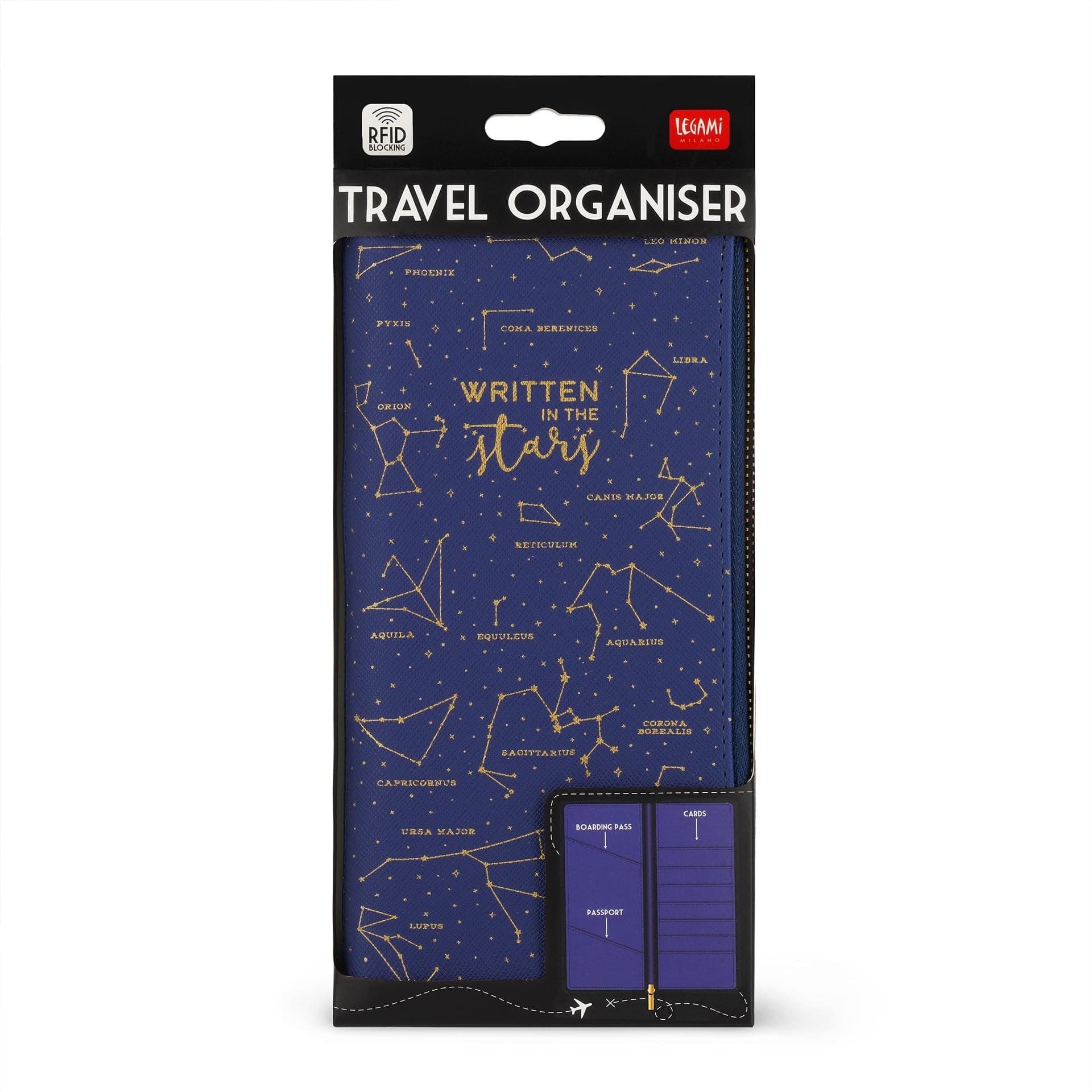 Legami - Portadocumenti da Viaggio Stars - Travel Organizer - 4