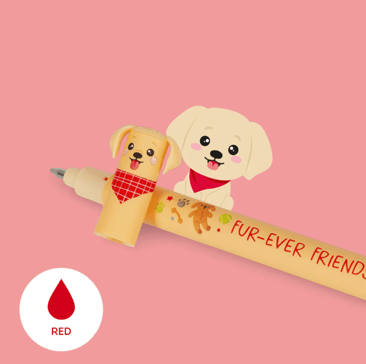 Legami - Set di 3 Penne Cancellabili - Erasable Pen - Fur-ever Friends (VEPSET0017) - 9