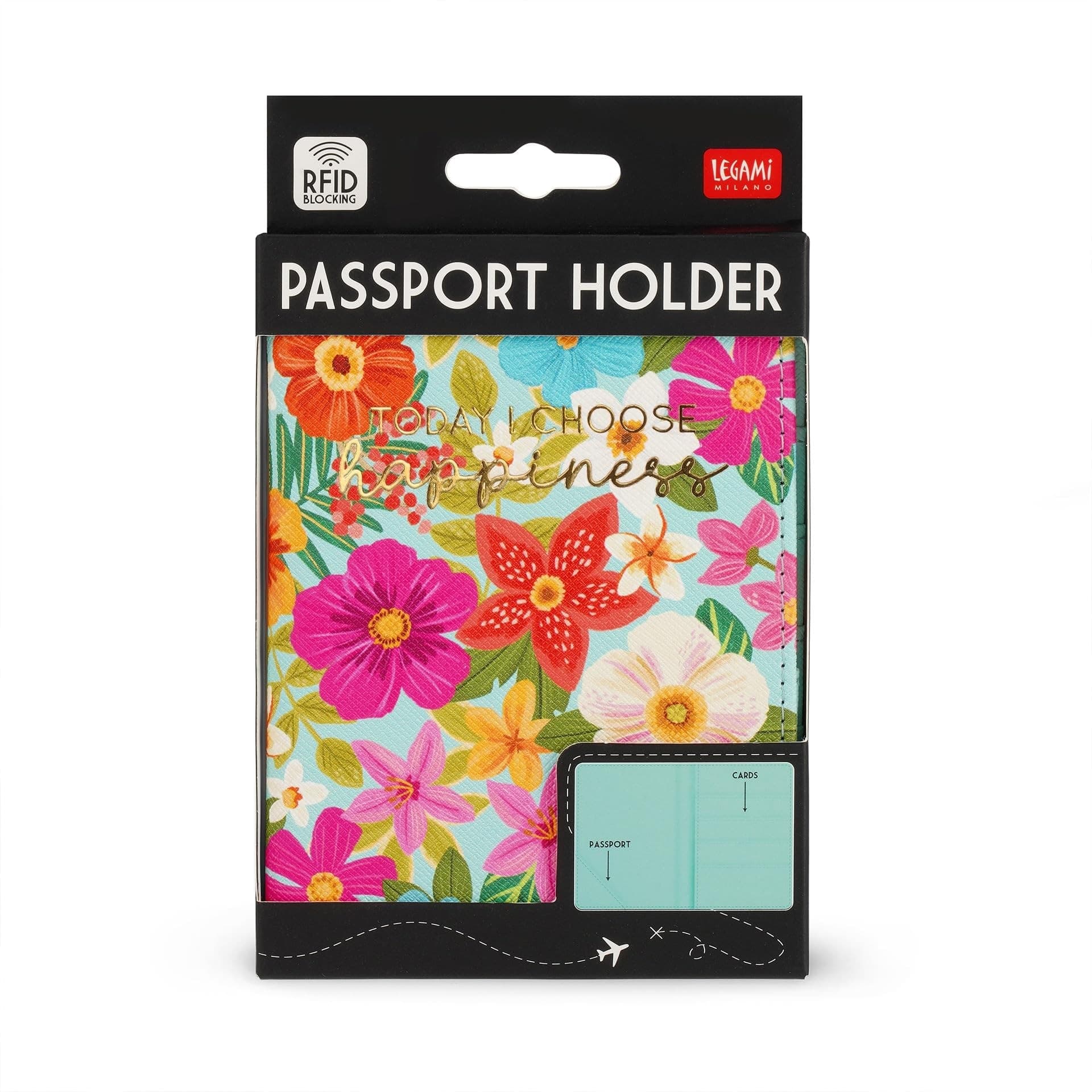 Legami - Porta Passaporto Flowers - Passport Holder - 5