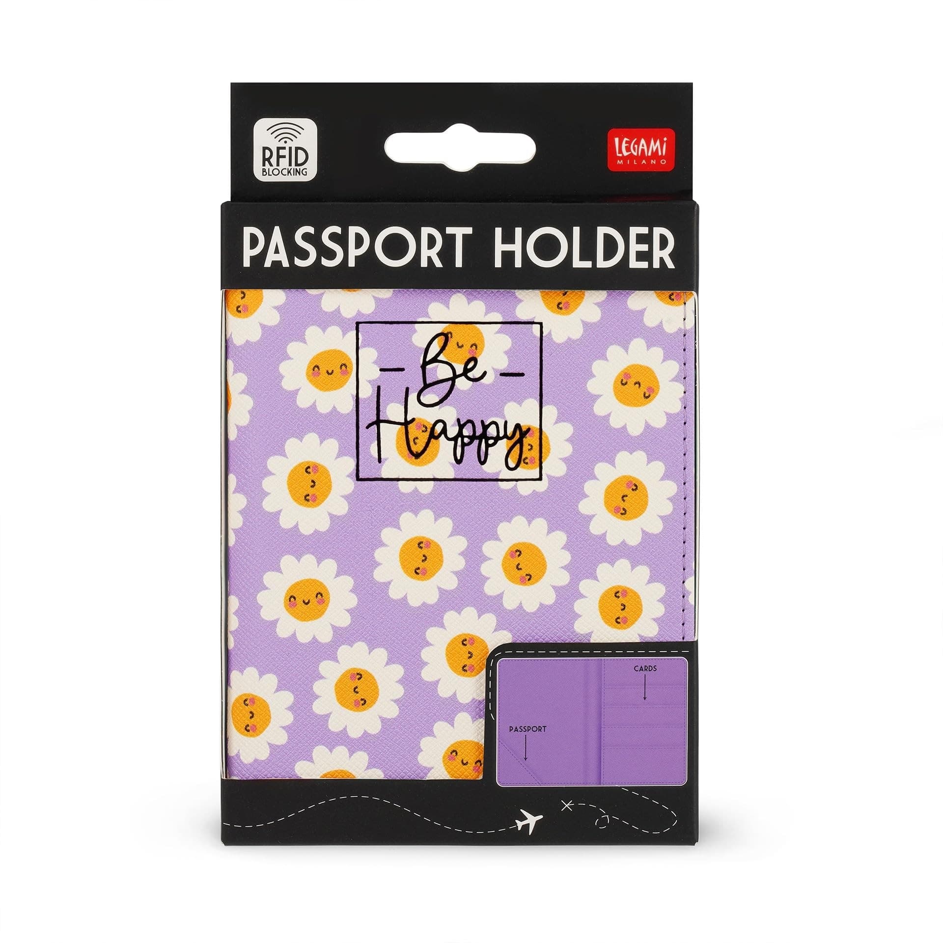 Legami - Porta Passaporto Tema Daisy - 2