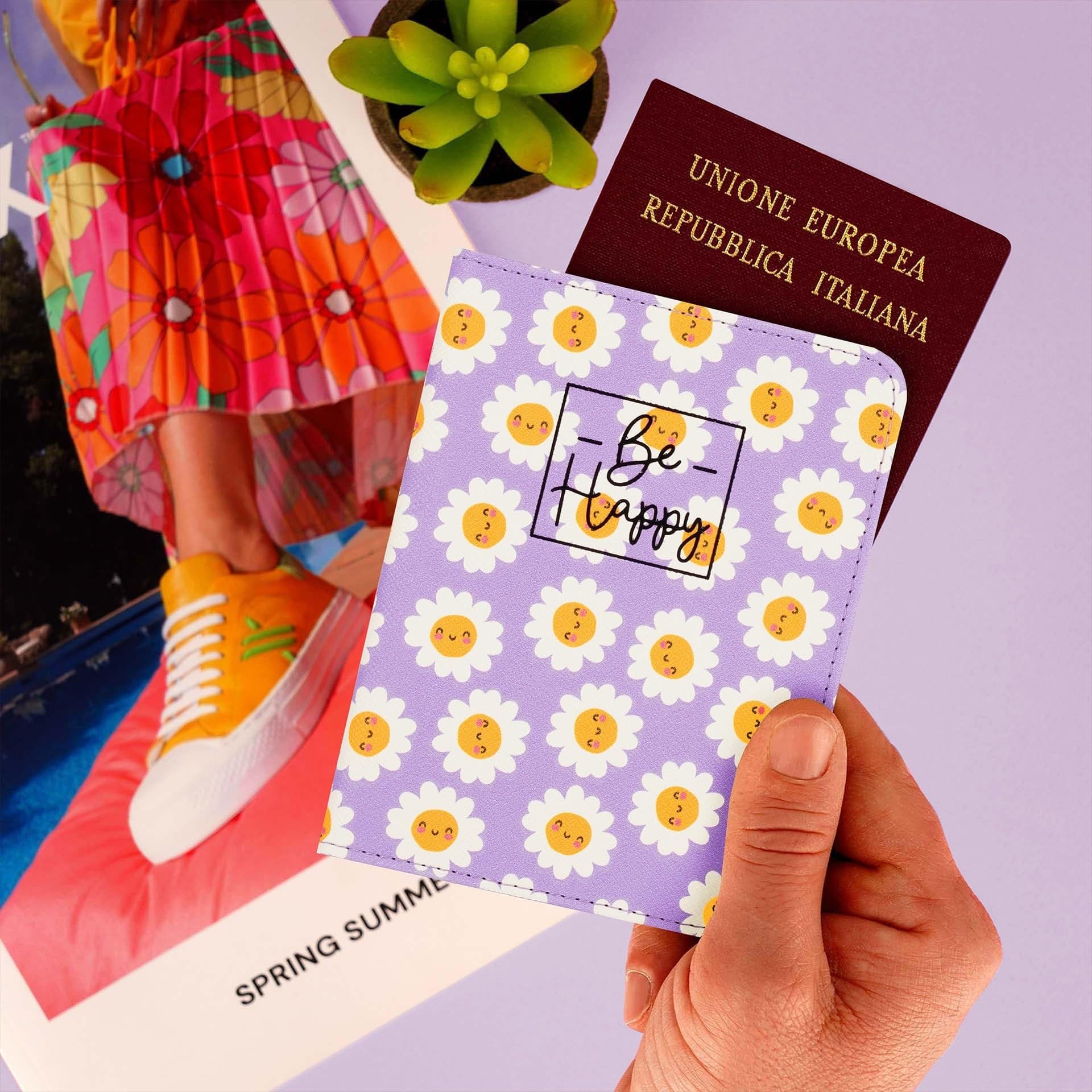 Legami - Porta Passaporto Tema Daisy - 3