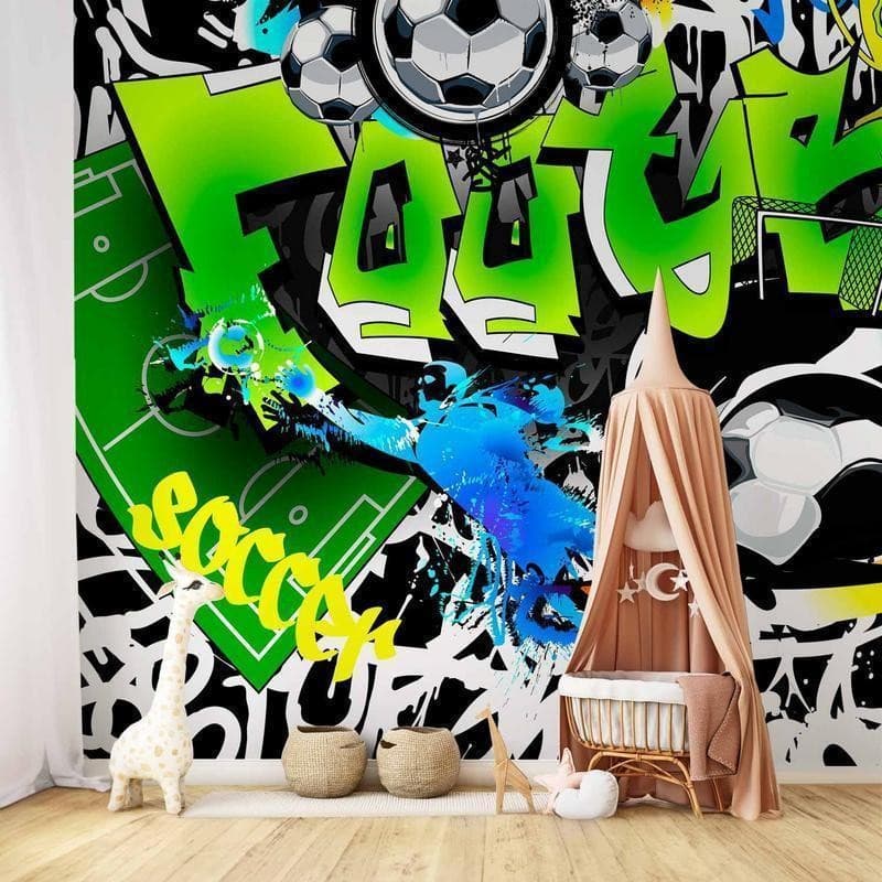 Fotomurale  Football Graffiti - 2