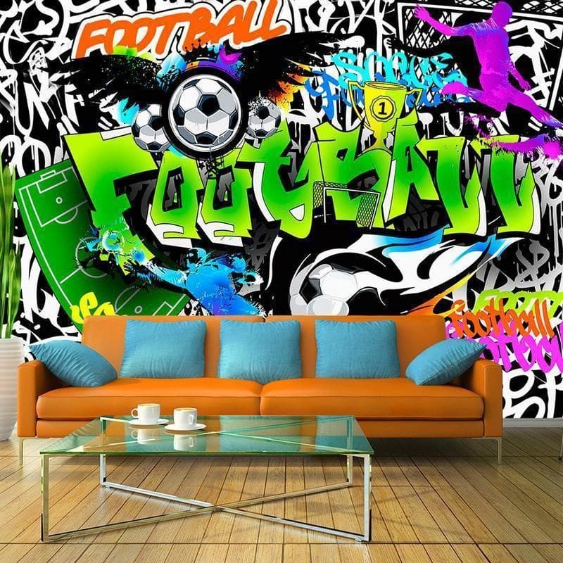 Fotomurale  Football Graffiti - 3
