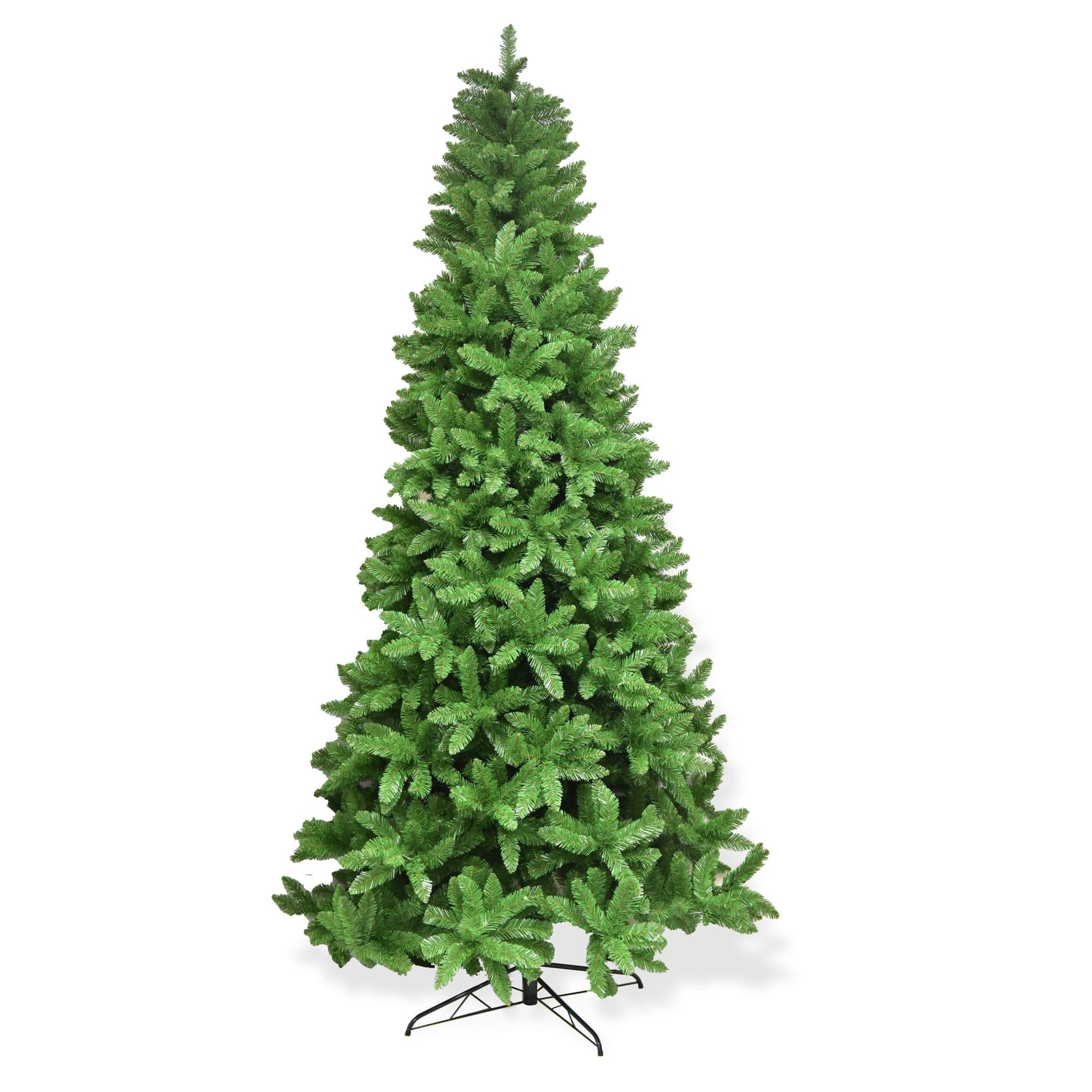 Albero di Natale Slim "Verbier" in PVC di altissima qualità effetto realistico - 3