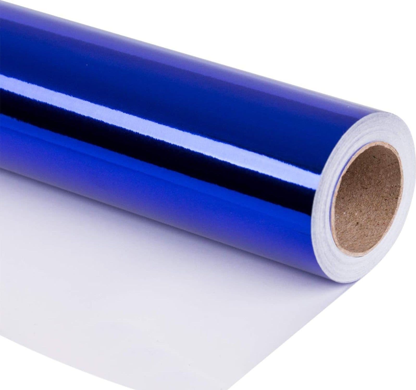 Rotolo colorato natalizio decorativo, metallizzato, in polipropilene, da 70 x 150 cm - 4