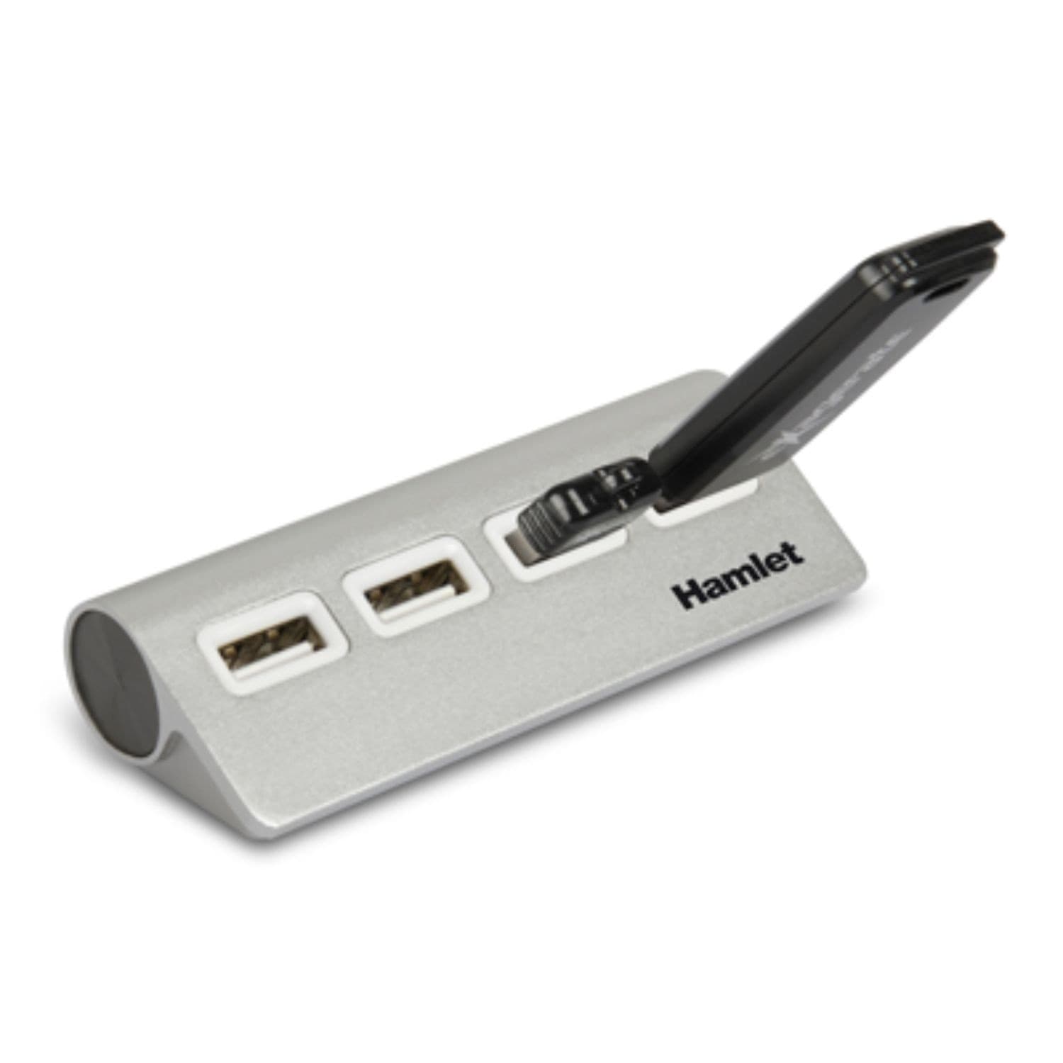 Hamlet HUB USB 2.0 a 4 Porte 480 Mbps Autoalimentato - 3