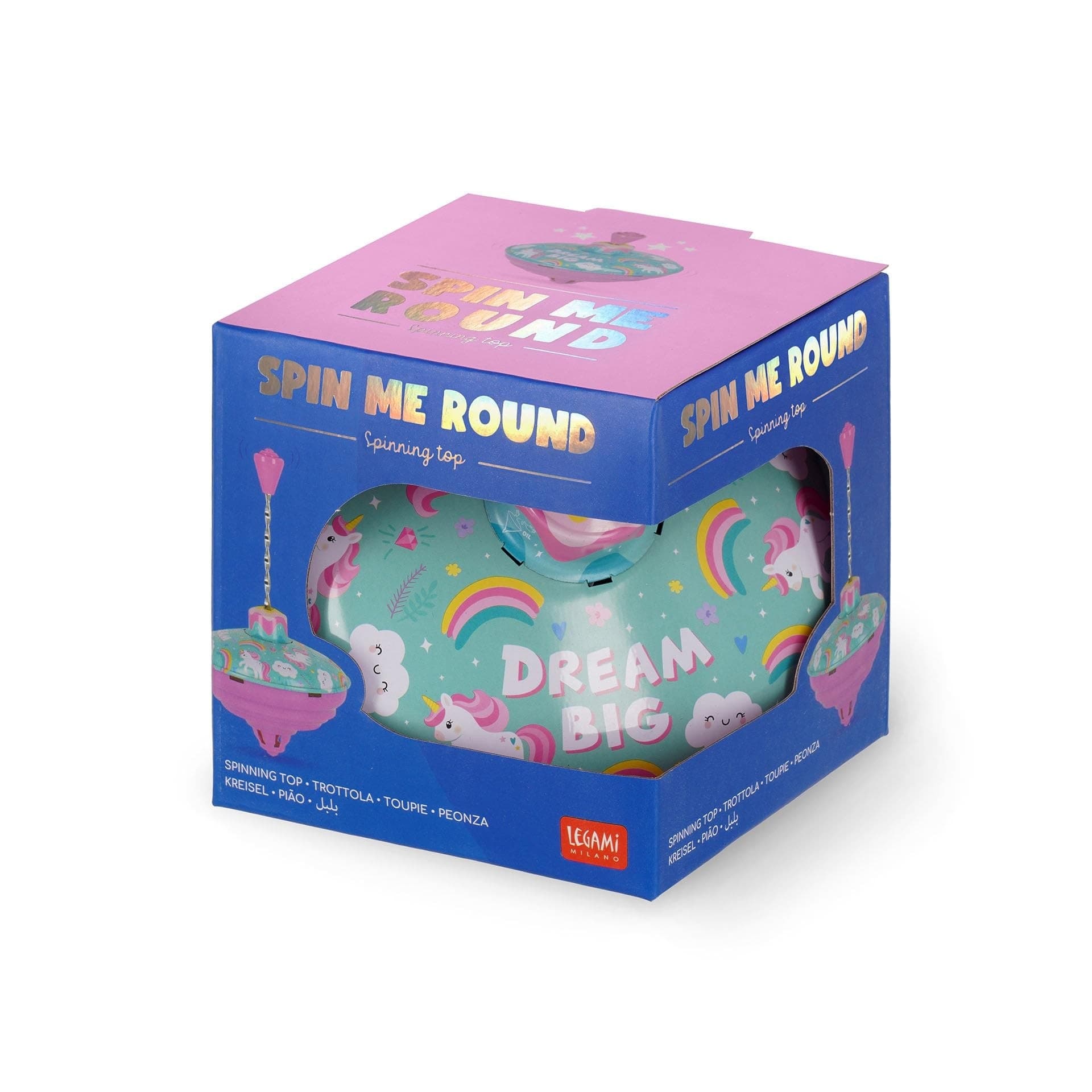 Legami - Trottola Spin me Round Tema Unicorno (VTOP0001) - 5