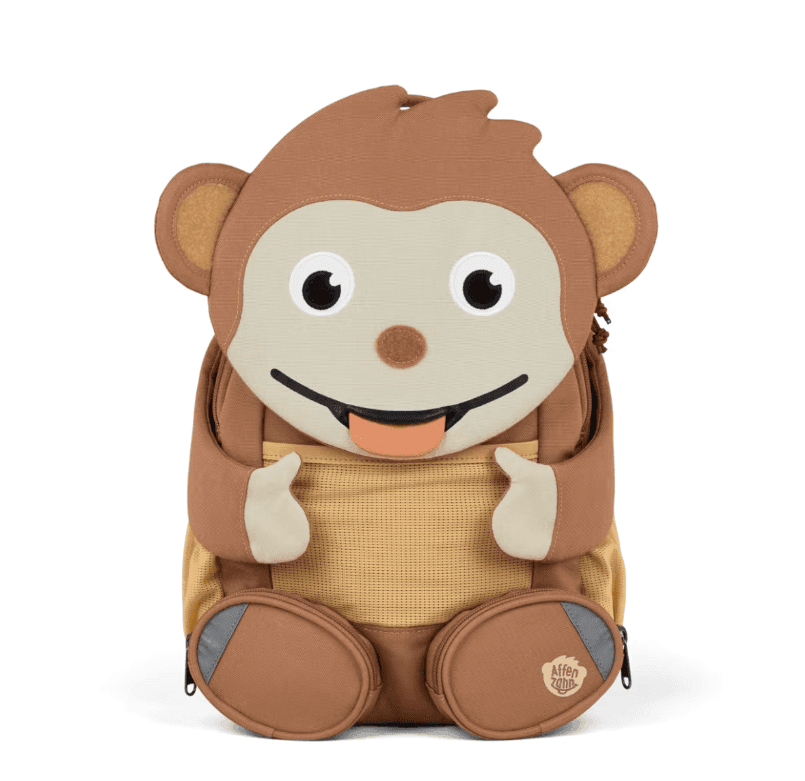 Affenzahn - Zaino Asilo Grande Brown Monkey 3-5 Anni - 4