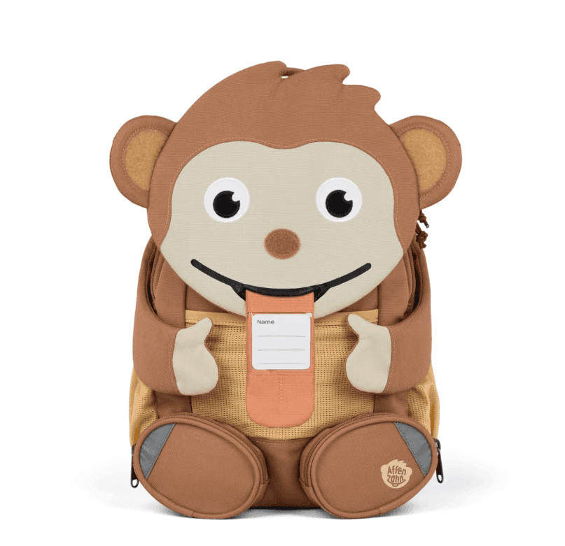 Affenzahn - Zaino Asilo Grande Brown Monkey 3-5 Anni - 5