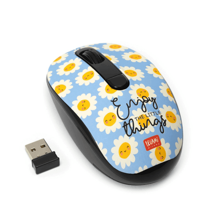 Legami - Mouse Wireless con Ricevitore USB Daisy - 4