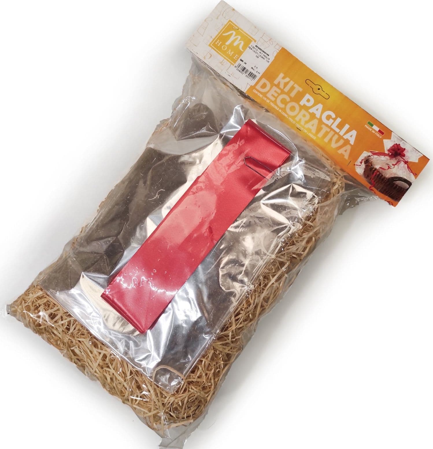 Paglia decorativa per cesti e confezioni regalo da 120 grammi - 4