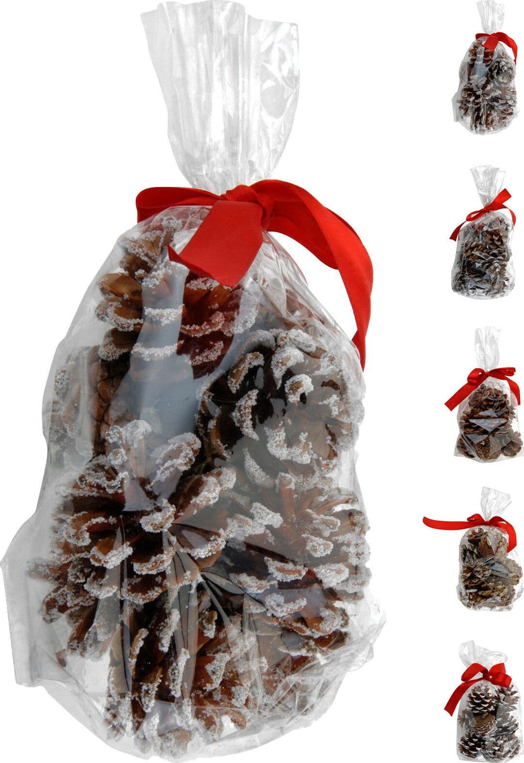 Sacchetto con Pigne, ideale per decorare l'albero di Natale, da 50 grammi - 3