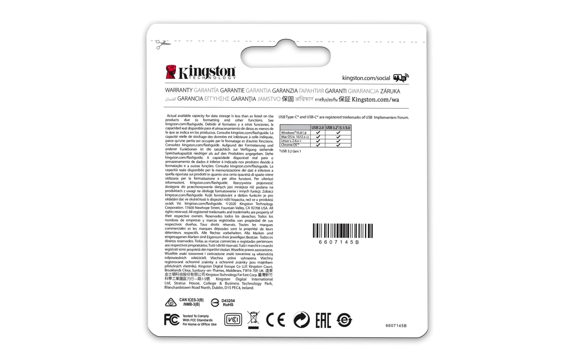 Kingston Pendrive MicroDuo USB-A/USB-C 3.2 128GB DTDUO3CG3/128GB - 6