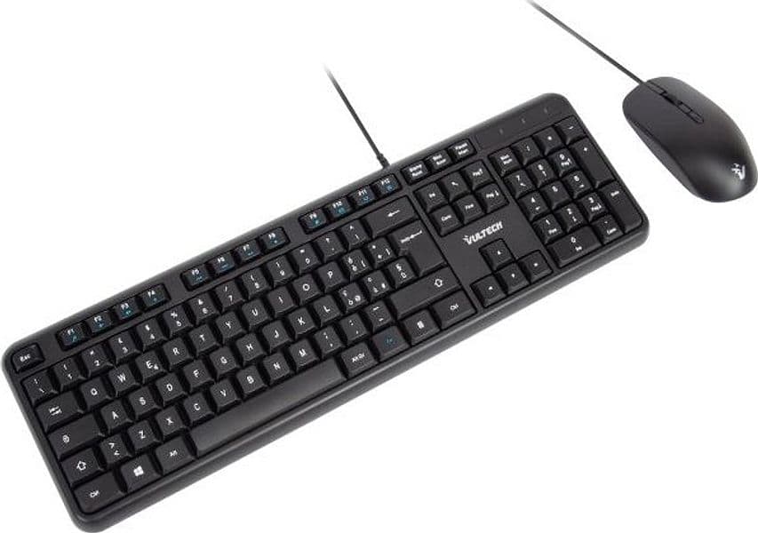 TASTIERA + MOUSE USB VULTECH KM-811 NERO - 2