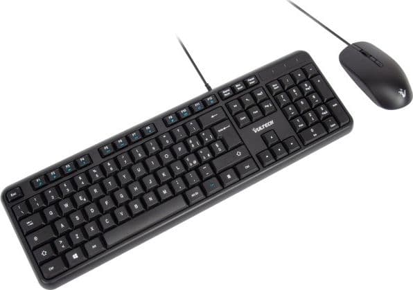 TASTIERA + MOUSE USB VULTECH KM-811 NERO - 2