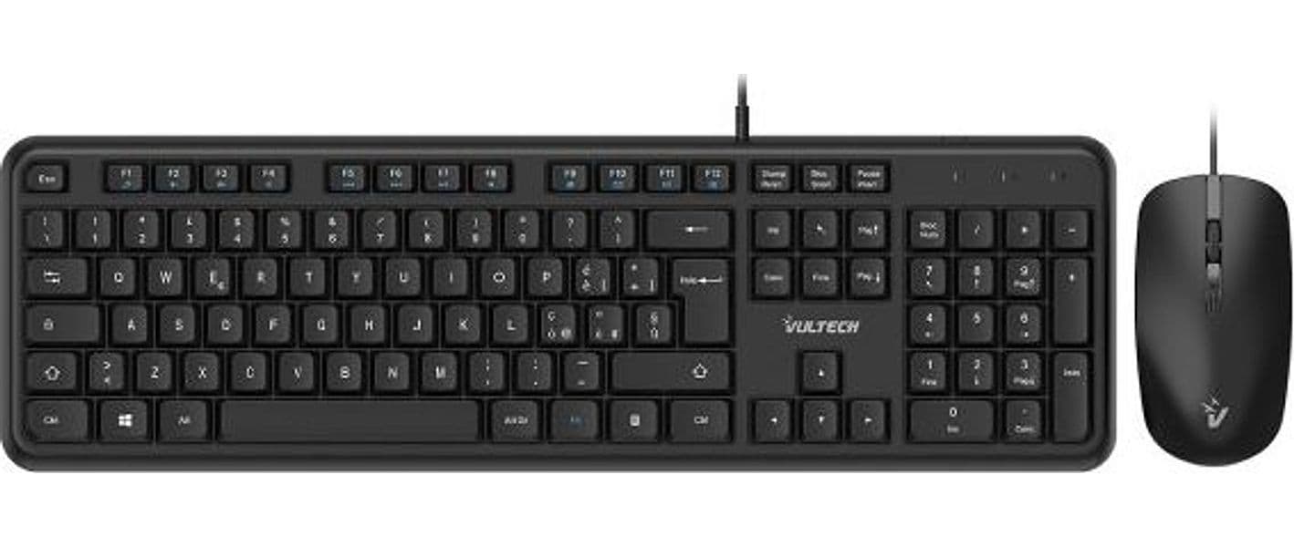 TASTIERA + MOUSE USB VULTECH KM-811 NERO - 3