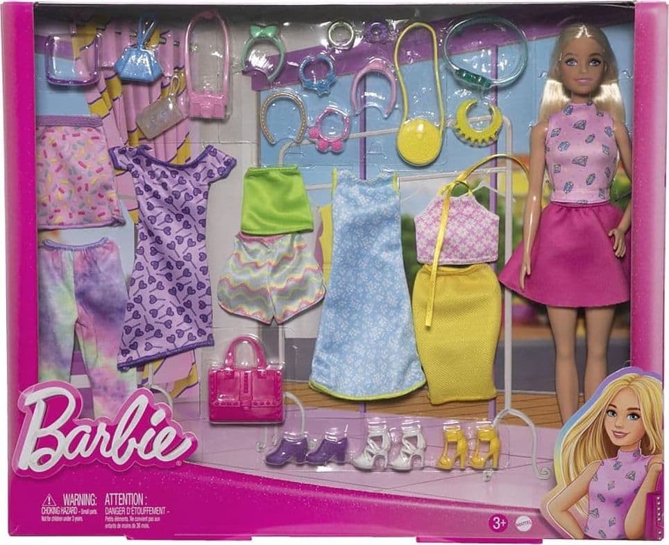 Barbie - Bambola con Vestiti Fashion - 4